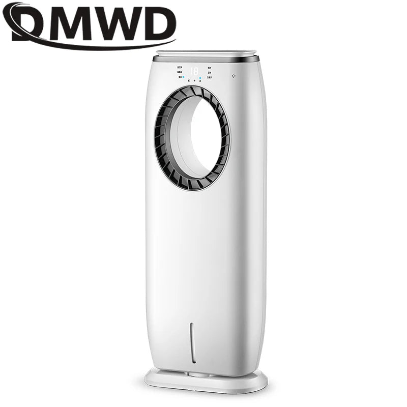 Water-Cooled Air Conditioning Fan Chiller Leafless Electric Refrigeration Cooling Remote Timer Humidifier Conditioner Cooler  EU Secondary image