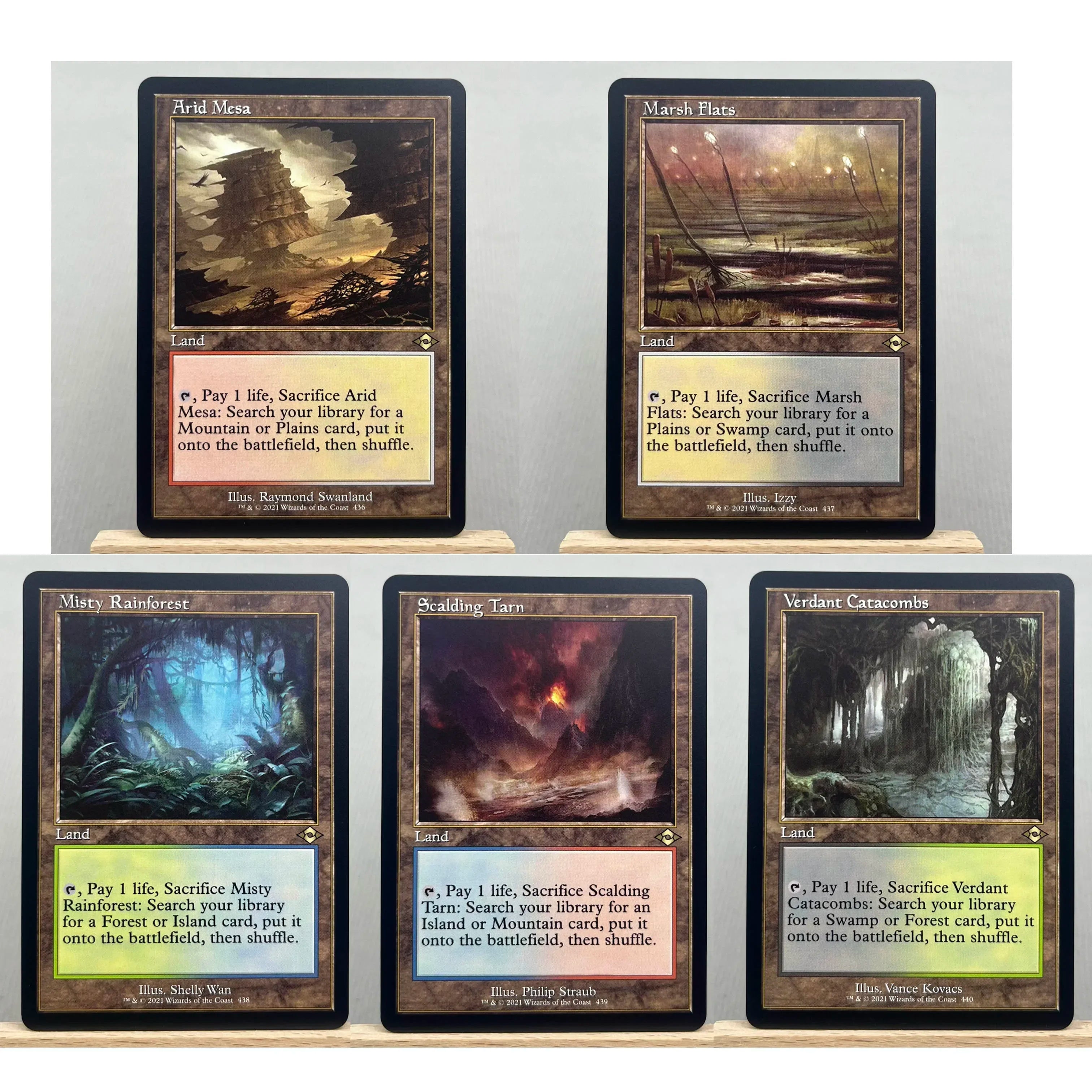 BIG MH3 OTJ OTP HOLO7-Ⅰ01 Tcg cards proxys Magical  Simulacrum Synthesizer and Power Vaultborn the Tyrant Ulamog, Gather