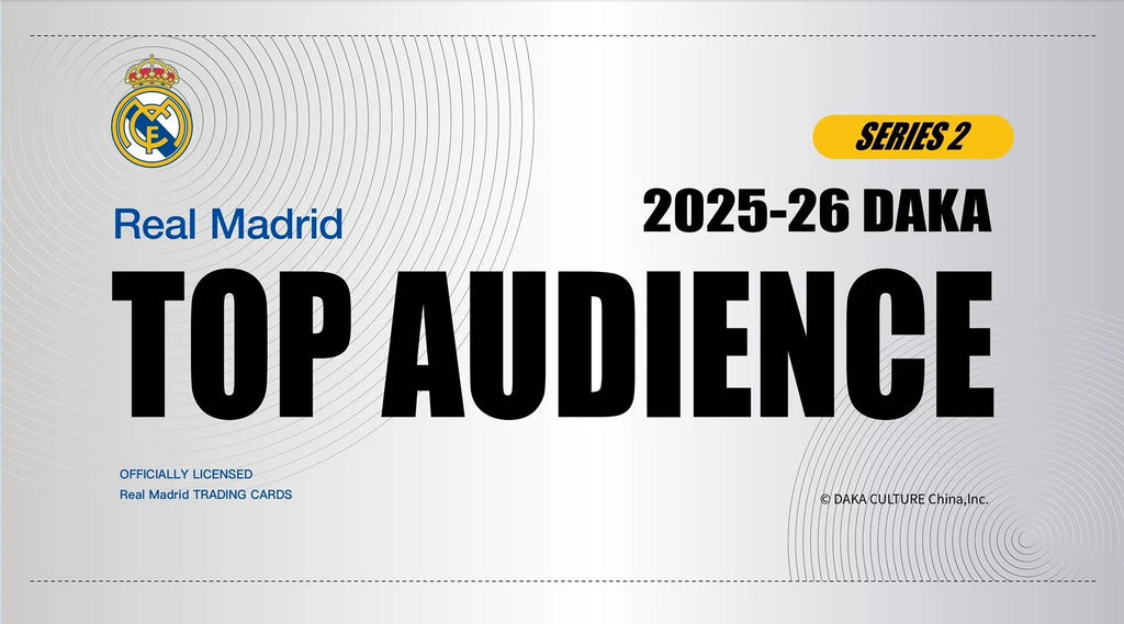 Genuine Original 2025 DAKA Real Madrid Star Cards Collection Box Limited Edition Numbered Signature Must-have for Fan Collecting