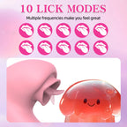 Clitoris Tongue Licking Female Vibrator For Women Dildo G Spot Clitoral Stimulator Vibro Masturbator Goods Adult Sex Toys