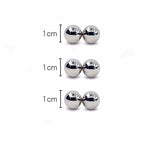 Ultra Powerful Magnetic Orbs Nipple Clamps BDSM Bondage Stimulator Clitoris Labia Nipple Creative Fidget Magnets Adult Sex Toys