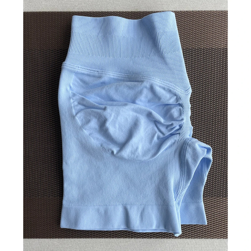 TKITK Shorts Seamless Yoga Pants Women's Fitness Outfits Shark Bite Shorts for Gym Running Cycling Bike Wear Leggings