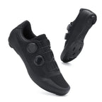 Speed Cycling Sneaker Men's Road Cycling Shoes Cleat Shoes Spd Shoes Cycling Flat Pedal Shoes Man Bike Outdoor Footwear White