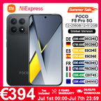 Global Version POCO F8 Pro 5G 6.59" Snapdragon® 8 Elite Mobile Platform 100W HyperCharge 6210mAh 50MP camera NFC IP68 XIaomi