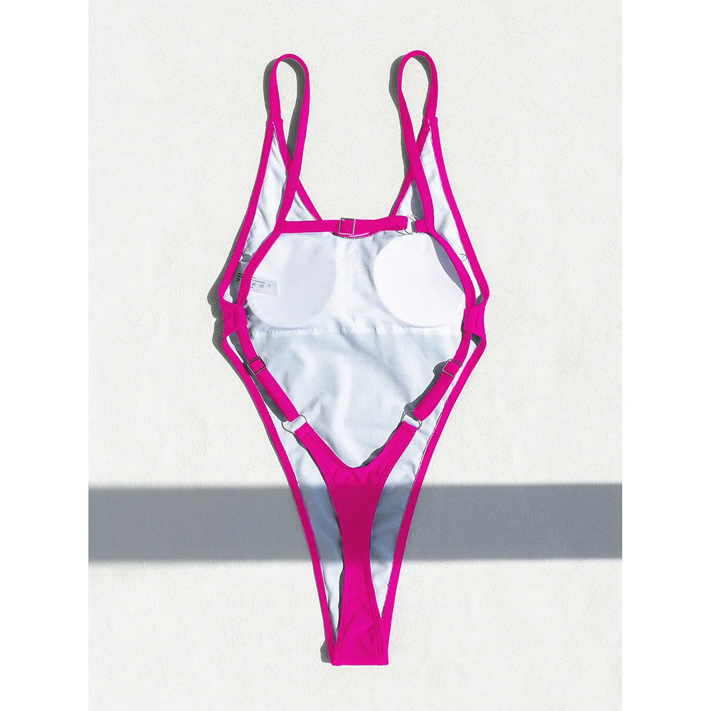 XS - L 2026 Sexy Monokini Extreme String Mini Micro Thong Women Swimwear One Piece Swimsuit Female Bather Bathing Suit V5820