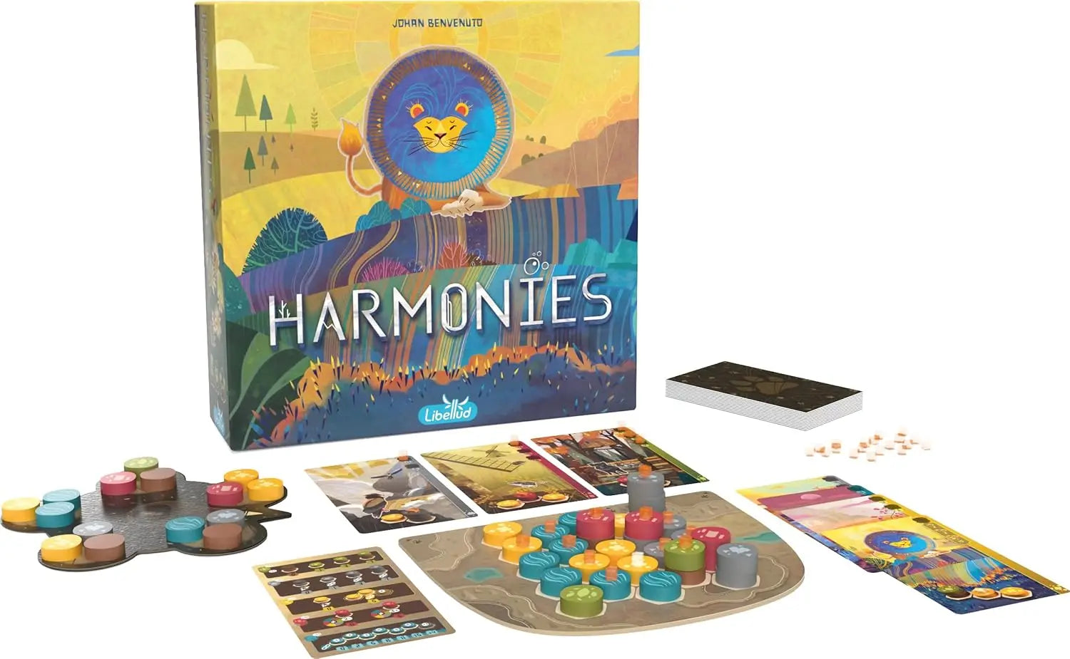 Harmonies - Board Games - Creation of Landscapes and Habitats for Animals - Strategy and Creativity - For Ages 10 and Above Secondary image
