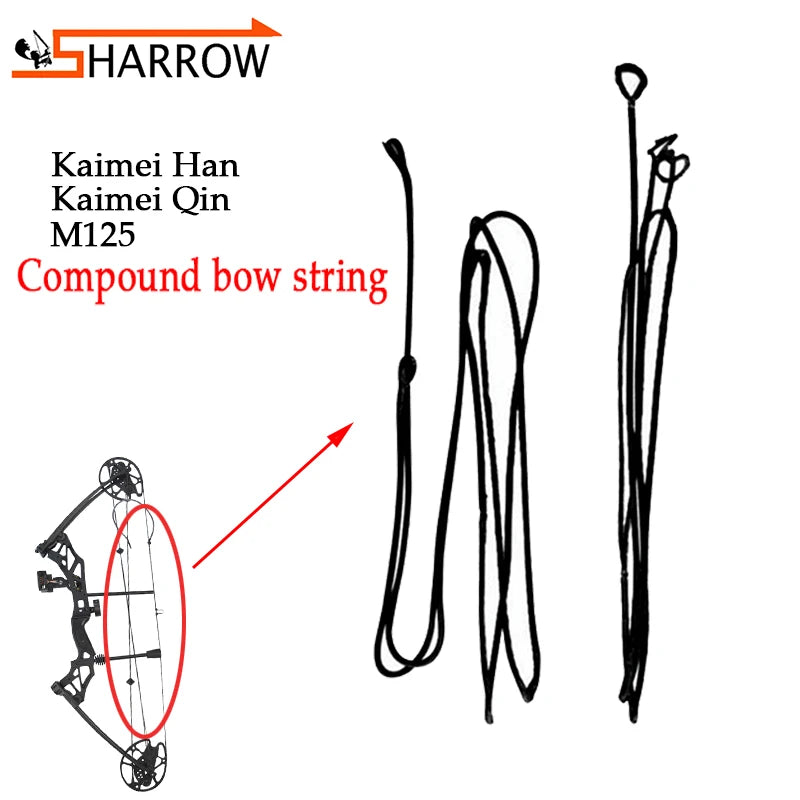 JUNXING M125 Compound Bow String Original Factory for Replace Change String Archery Hunting Bow Shooting High Quality Accessorie Secondary image