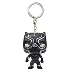 Funko Pop Iron Man Spider-Man Black Panther Captain America Toy Pendant Peripheral Keychain Boy Birthday Gift Christmas Gift