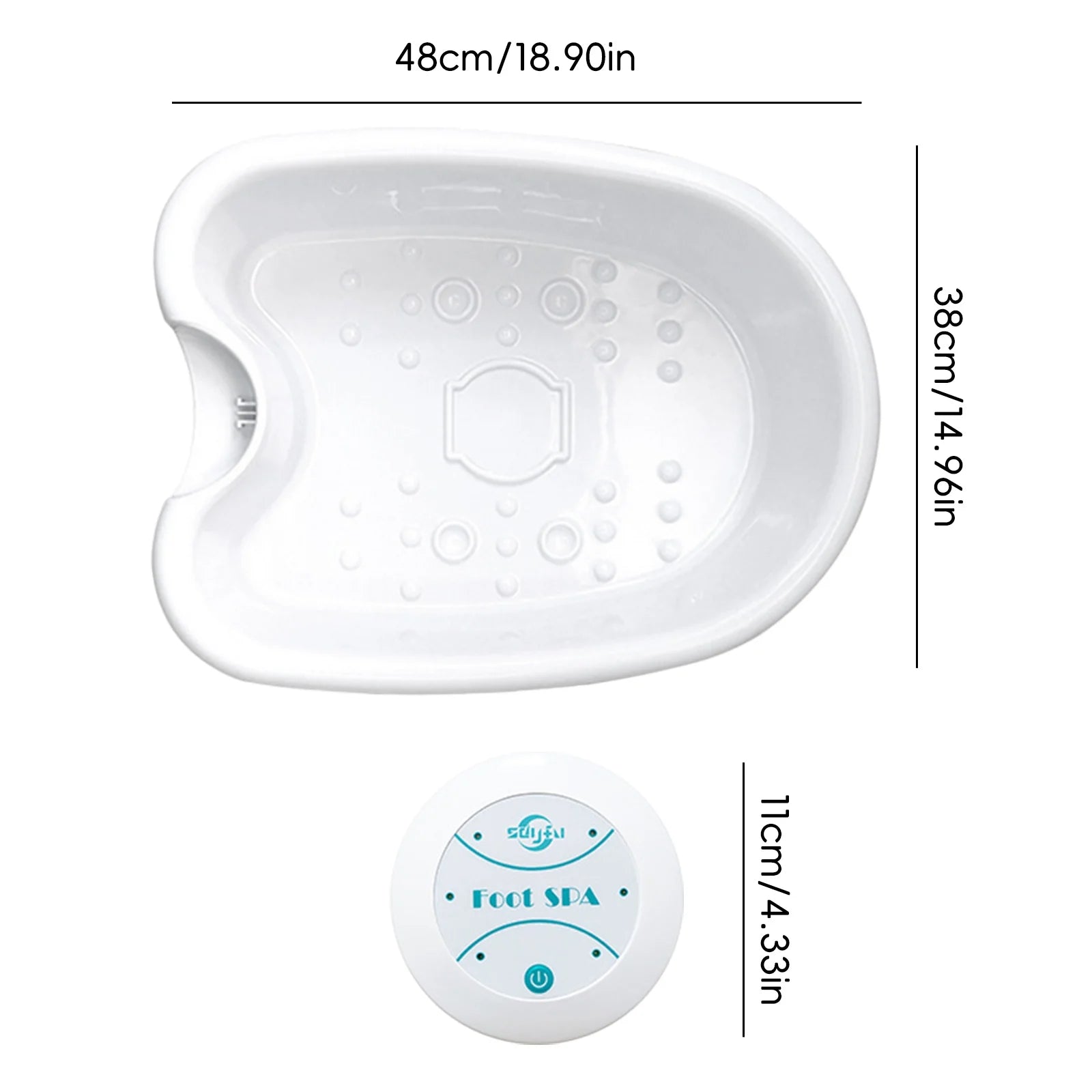 Detox Ionic Foot Spa Bath Machine Massage Foot Ionic Detoxification Relieves Fatigue Promote Good Health And Full For Vitality