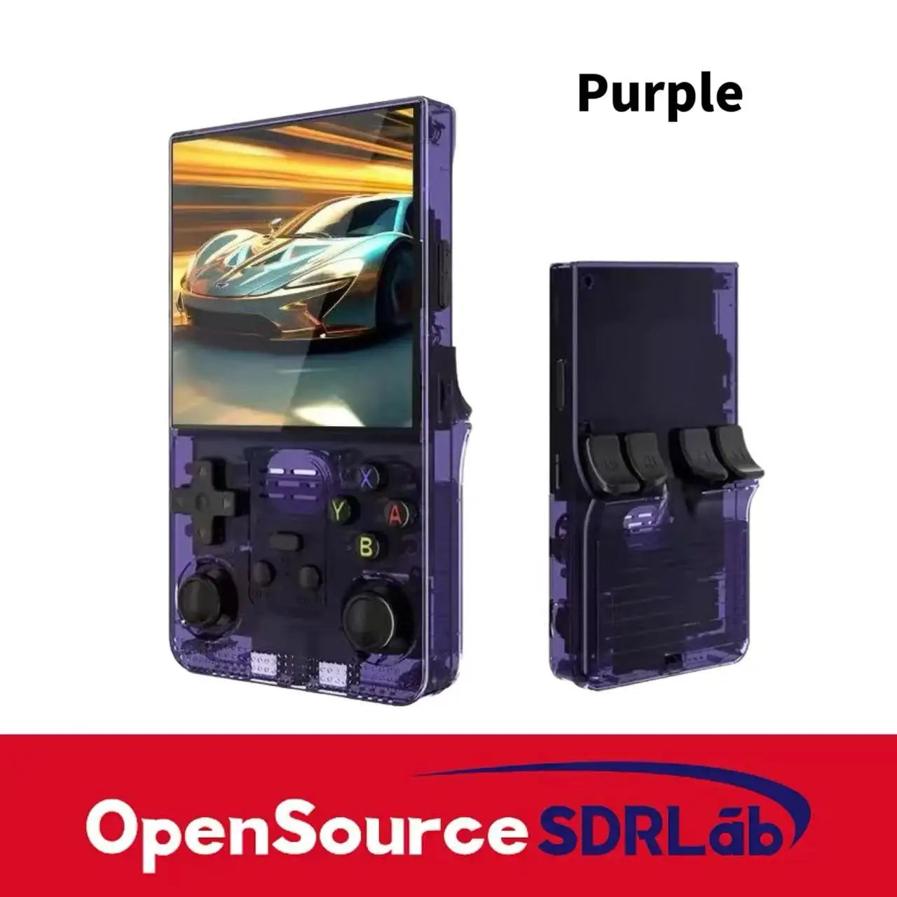 Open source handheld 4.1-inch high-definition large screen dual joystick 3D classic game R36S PSP game handheld