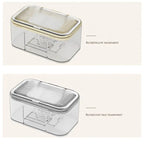 Wall-Mounted Wet Wipes Holder Wall Mounted Wet Wipes Dispenser Box with Capacity EasyOpen Spring Plate Multifunctional D-ABAM