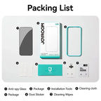 Joyroom 1/2Pcs Anti-spy Glass For iPhone 17 16 15 14 Pro Max Glass For iPhone 17 16 15 14 13 12 Pro Max Privacy Screen Protector