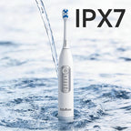 H2ofloss Sonic Electric Toothbrush 38000VPM 5 Modes IPX7 Waterproof 60 Days Battery Smart Timer Rechargeable Whitening Oral Care