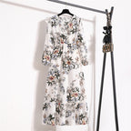 Spring Summer Women Maxi Dresses Casual Full Sleeve Floral Printed O-neck Woman Bohe Beach Party Long Dress Mujer Vestidos
