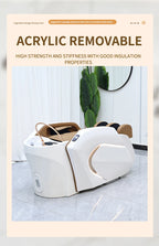 Beauty Salon Hair Washing Chair Electric Massage Table Head Spa Shampoo Bed Equipment Furniture Silla De Salon De Belleza