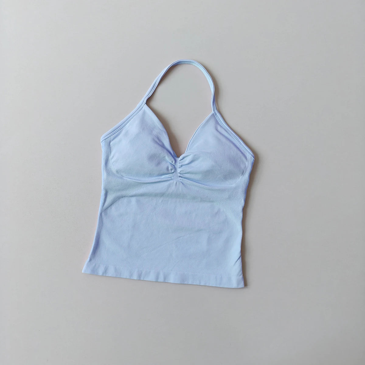 Longline Strappy Top Yoga Vest Woman Backless Tank Tops Sports Fitness Bras Running Workout Gym Halter