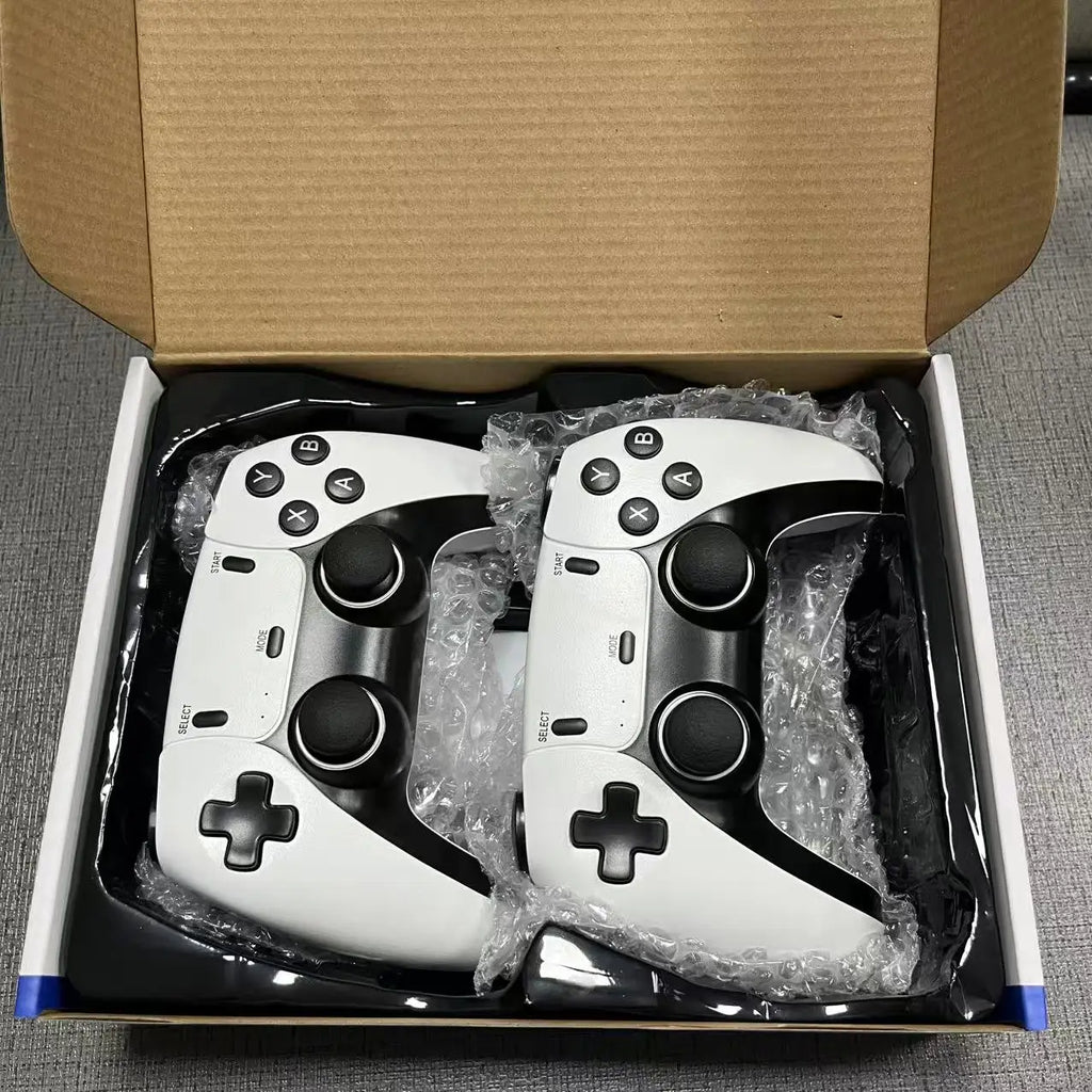 128G Game Stick M15 4K Video TV Game Console Wireless Gamepads Video Game 64G 40000+/50000+ Classic Arcade Games HD Two-player