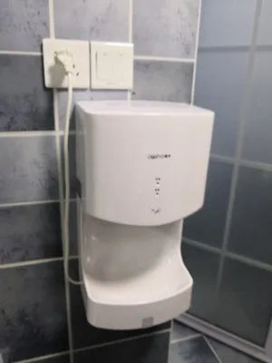 Automatic Hand Dryer High Speed Toilet Hand Dryer Auto-Induction Hand Drying Machine 6s-9s Drying Time Hand Blower