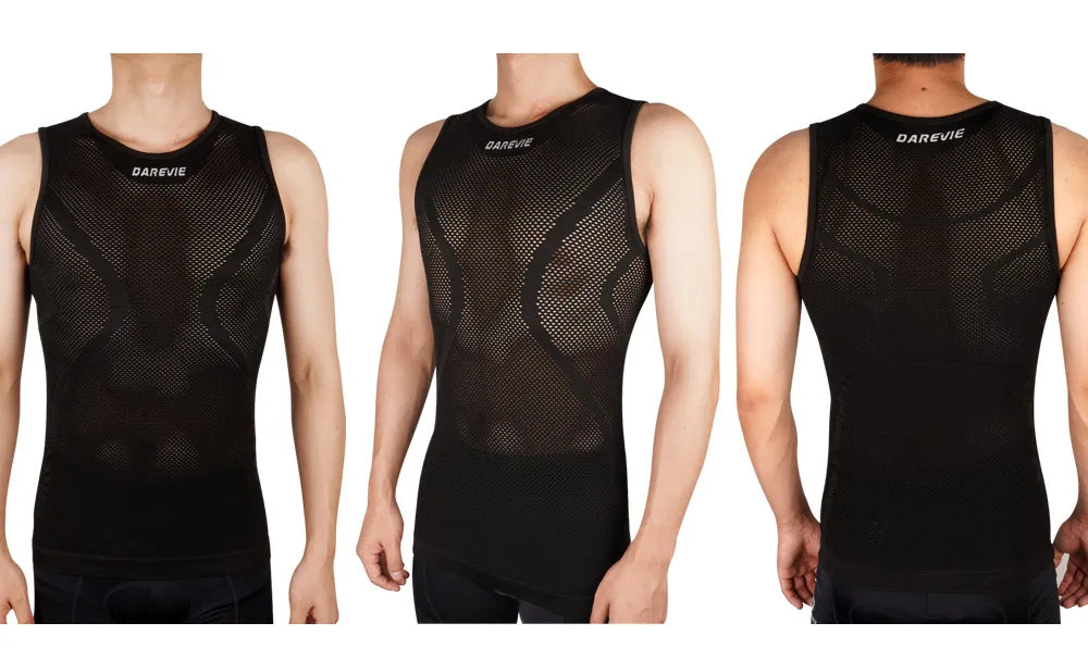 DAREVIE Cycling First Layer Man Compression Seamless Women Bicycle Cycling Inner Sports First Layer Undershirt Bike Base Layer