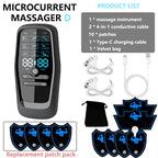 Ems Eletric Muscle Stimulator Therapy High-Frequency Tens Muscle Stimulator Physiotherapy Pulse Body Massager Slimming Machine