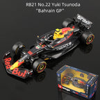 Bburago 1:43 2025 F1 Alloy Car Model Formula Racing Die Cast Toy SF25 RB21 W16 MCL39 Red Bull Mercedes Ferrari McLaren