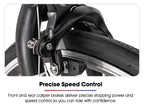 Hiland 700c road bike, 14 speeds, lightweight aluminum frame, racing bike, city commuter road bike for men and women