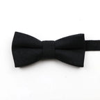 NEW Macarons Suede Bow Tie Adult Child Solid Color Men Bow Tie Super Soft Suede Classic Shirts Bowtie Bowknot