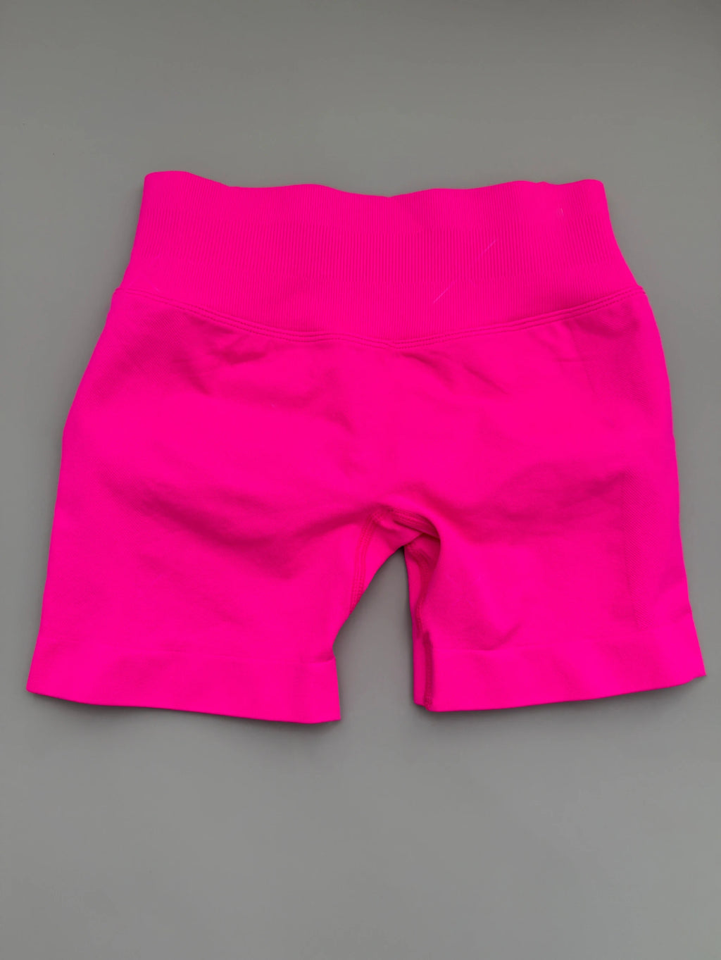 Impact Shorts 4.5" Seamless High Stretch Low Ribbed Band Subtle Glute Contour Shorts Fitness Workout Yoga Gym Shorts