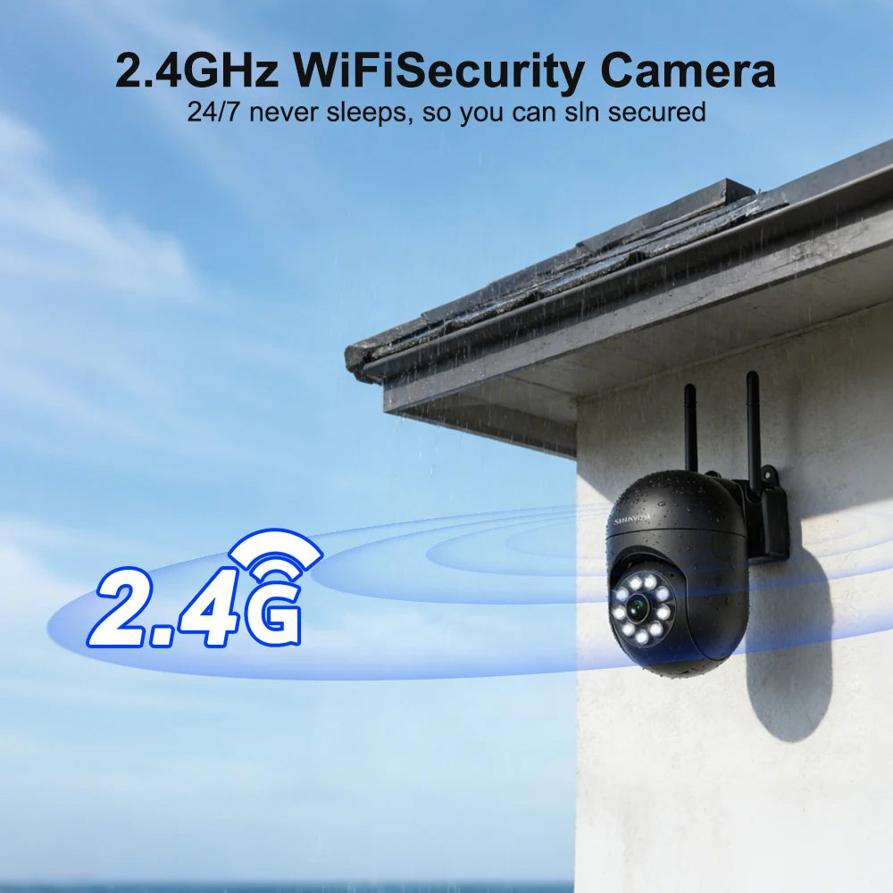 SZSINOCAM WIFI Camera Auto Tracking Two Way Audio PTZ Outdoor Wifi Surveillance Camera Security Protection Cameras Smart Home