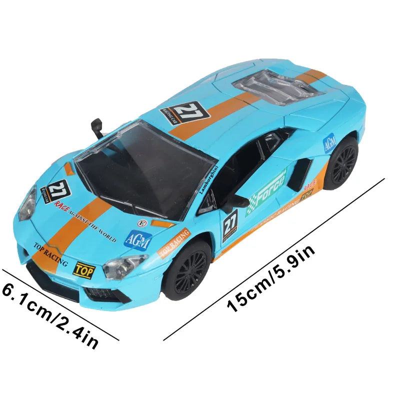 Analog Slot Car 1 32 Scale Racing Police Toy For Children Electric Race Track