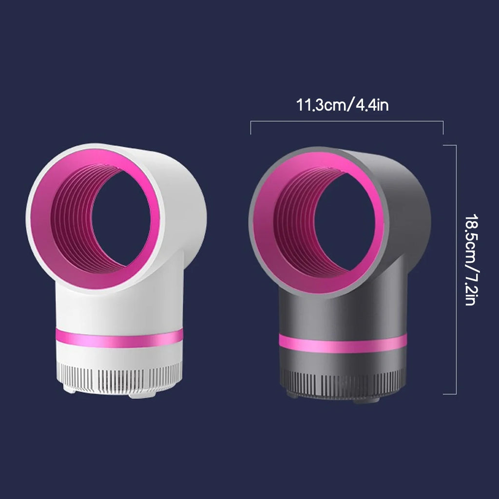 New USB Electric Mosquito Killer Lamp for Home Use Powerful Suction Gravidtrap Portable Rechargeable Silent Mosquito Trap Lamp