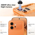 HONOR 600 5G,EU Version, 5G Smartphone, 200MP Ultra-clear Night Camera, OIS,6400mAh Battery,IP68 IP69 IP69K, 8000nits Ultra Bright Display,Dual Card