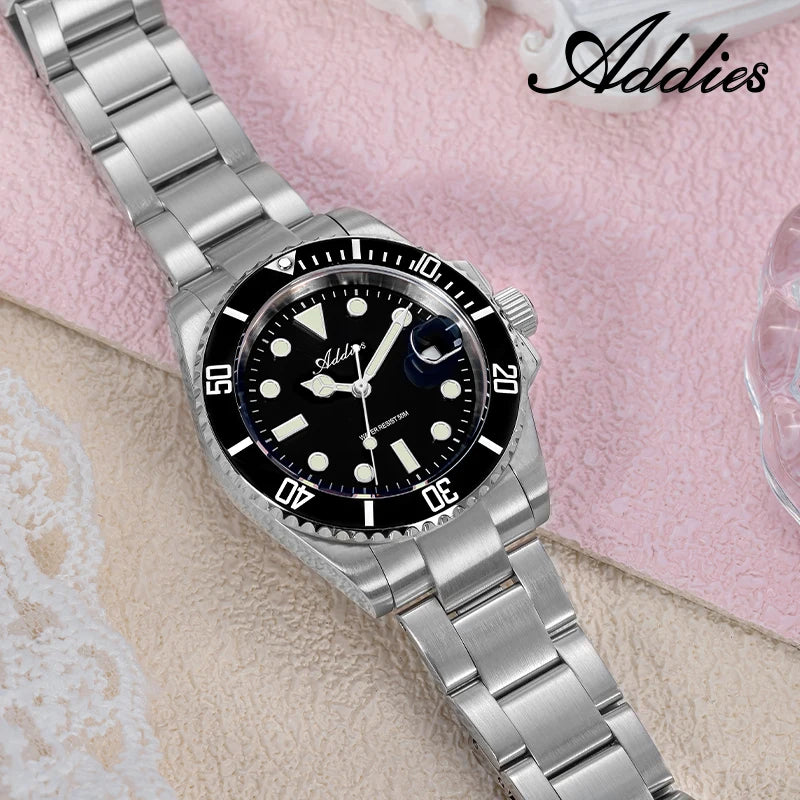 ADDIES Luxury Women's Watches Elegant Classic 36mm Business Ladies Watch BGW9 Luminous Waterproof Steel Quartz Woman Watches