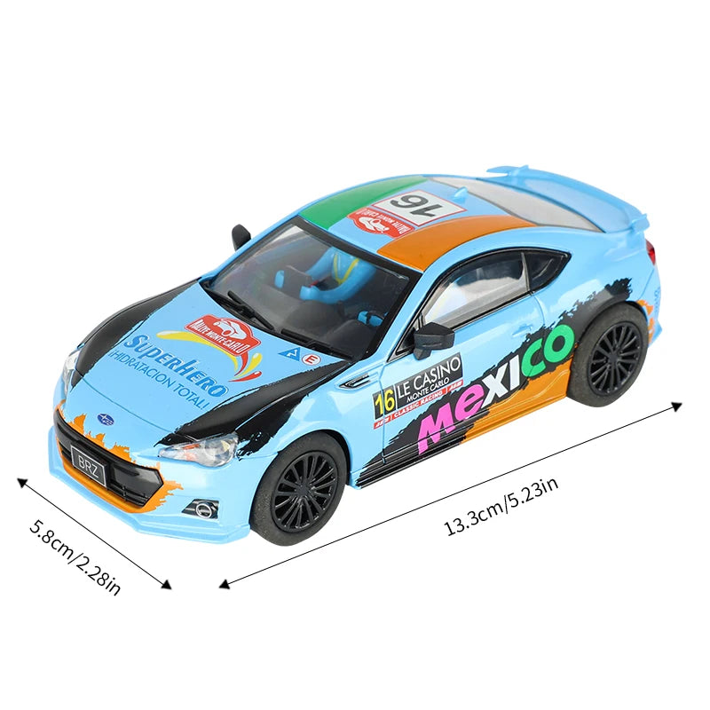 Analog Slot Car 1 32 Scale Racing Police Toy For Children Electric Race Track