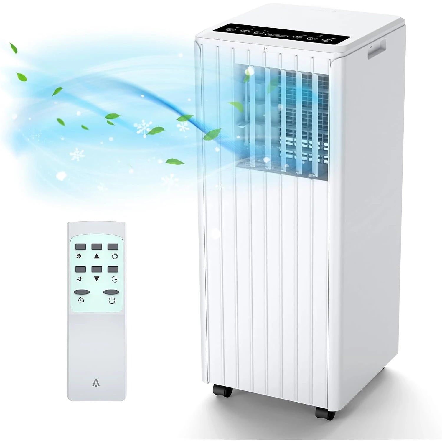 3-in-1 9000 BTU Portable Air Conditioner,Efficient Cooling,Dehumidifier 42L/day,Fan 2 Speed,Digital Display,Remote Control Main image