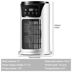 Multifunctional Evaporative Cooling Fan Portable Cold Air Conditioner Small Air Cooler Natural Air-cooled Fan for Desk