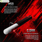 ALP Asura 6U MAX 38LBS G5 Black Badminton Racket Full Carbon Fiber Original Pro Offensive for Teens & Outdoor Sports