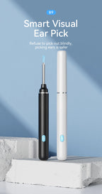 Wireless Ear Wax Removal with Camera Rechargeable Ear Cleaner 1080P Check Camera with Ear Spoon Set Canal Clean