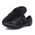 Speed Cycling Sneaker Men's Road Cycling Shoes Cleat Shoes Spd Shoes Cycling Flat Pedal Shoes Man Bike Outdoor Footwear White