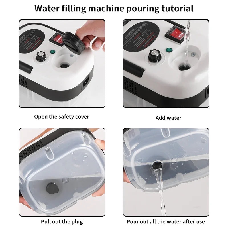 Steam Cleaner High Temperature Sterilization Air Conditioning Kitchen Hood Home /Car Steaming Cleaner 110V US Plug /220V EU Plug