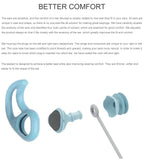 Swimming Ear Plugs for Adults, 3 Pairs Waterproof Reusable Silicone Swim Earplugs with Removable Cord,Perfect for  Water Sports