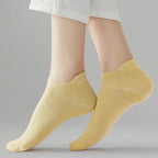 10pieces=5 Pairs Women Socks Casual Breathable High Quality Ankle Sock Summer Low Cut Cotton Thin Short Elastic Sox calcetines