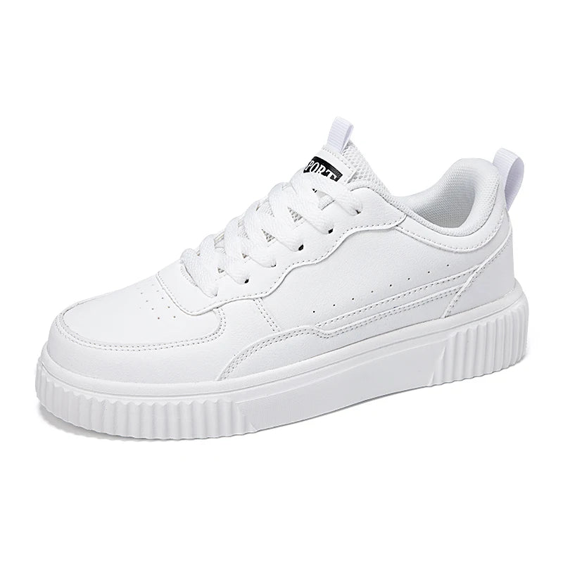Fashion Women Casual Shoes Breathable Walking Flat Shoes Sneakers White Female Footwear Sports Running Outdoor Walking For Men