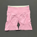 Women's Sports Shorts Gym High Waist Scrunch Seamless Yoga Leggings Cycling Shorts Workout Running Fitness Pants