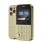 SERVO V9 Small Mobile Phone 2.01inch 2 SIM Cards Magic Voice FM Radio Torch Speed Dial 2G GSM Mini Keyboard Mobile Phone MP3 MP4