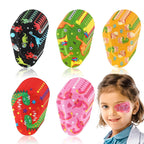 5Pcs Protect Eyesight For Kids Girls Boys Vision Care Hot New Amblyopia Eye Patch Adhesive Eye Patches Medical Sterile Eye Pad