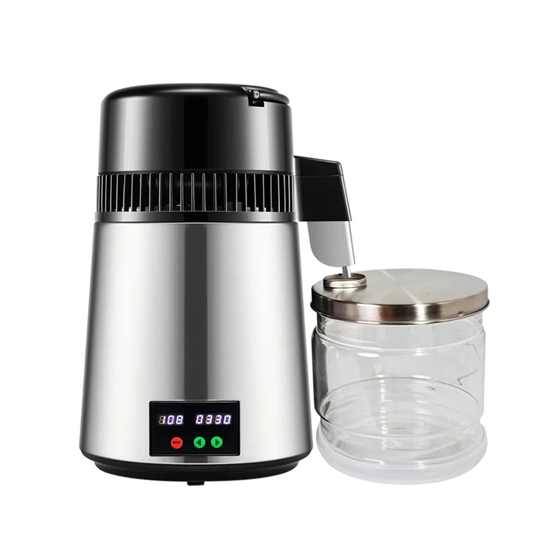 750W 4L Water Distiller Household Distilled Pure Water Machine Distillation Purifier Filter Stainless Steel Water Filter Secondary image