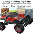 4WD RC Drift Car With Music Led Lights 2.4G Gesture Radio Remote Control Spray Stunt Car 360° Rotating Climbing Car Toys Gift