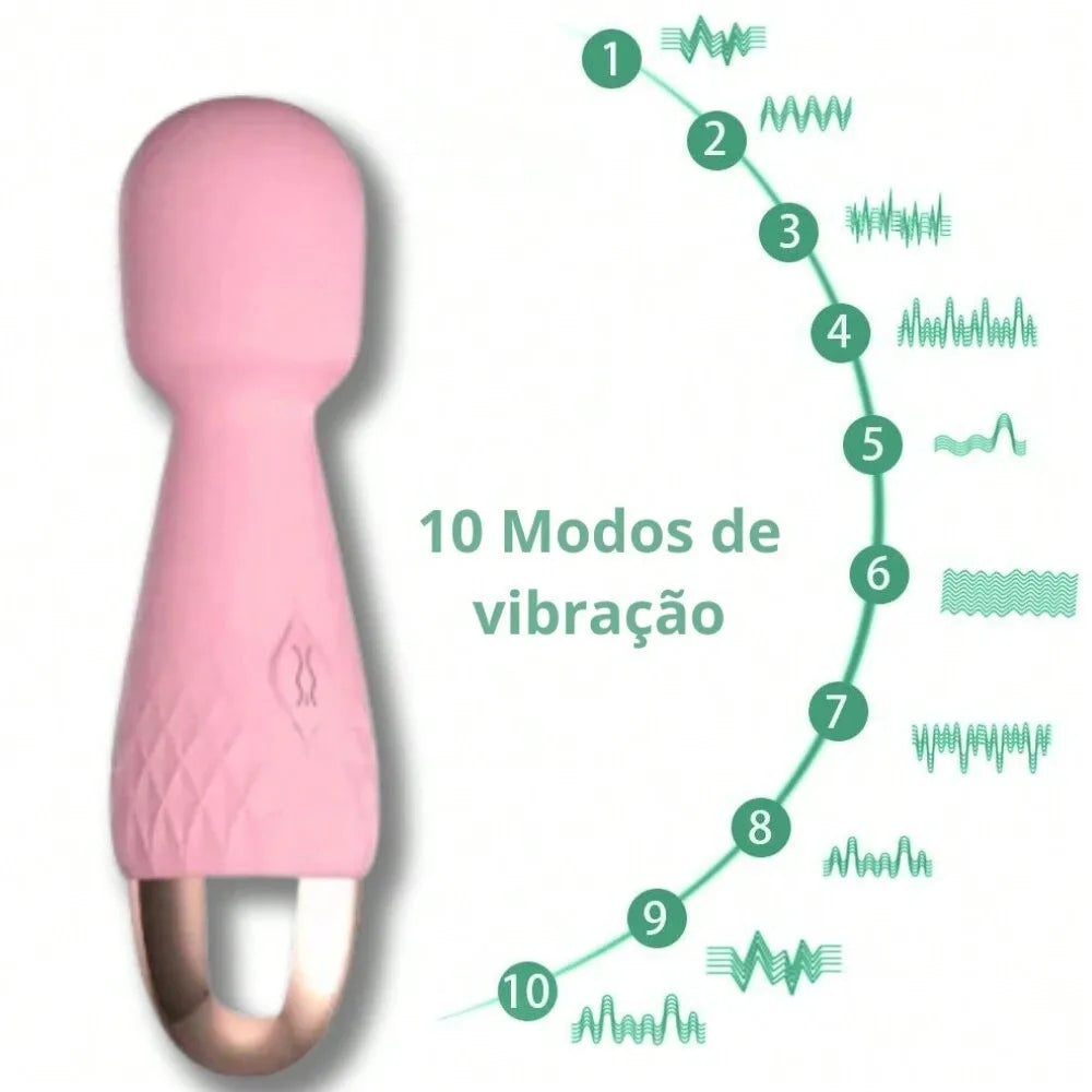 Mini Powerful Silent Personal Silicone Sex Toys for Women Vibrator AV Stick Adult Female Dildo Massage G Spot Vibrator Adult 18