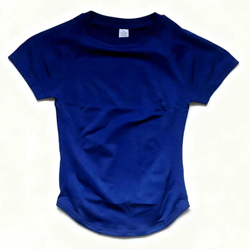 Short Sleeve Gym Top Women Clothes Yoga Top Seamless Sports Shirt Light Weight Fitness Workout Tee Sports Tops Active Wear Femme